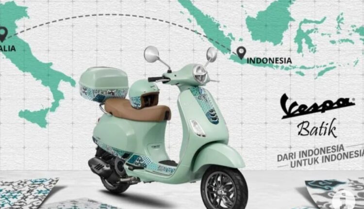 Piaggio Mulai Perkenalkan Vespa Batik Special Edition Karya Iwan Tirta di Indonesia